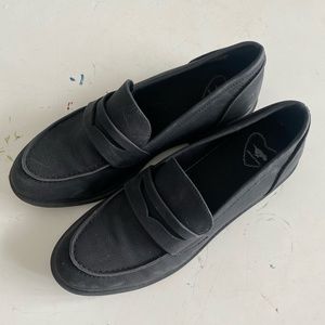 black rocket dog loafers
